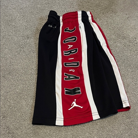Jordan Red and Black Athletic Shorts - Picture 1 of 1